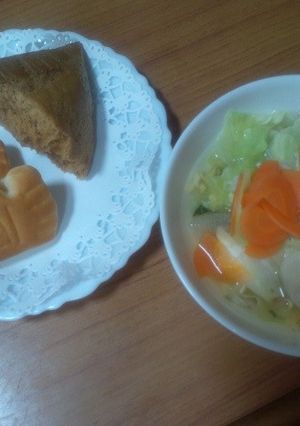 ホテル風朝食☆時短・包丁いらずスープ☆-レシピのメイン写真