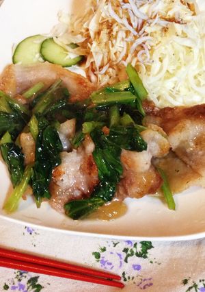 豚バラ肉のあんかけカリカリ焼き!-レシピのメイン写真