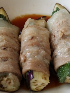 簡単 なすしそ肉巻き お弁当おかず-レシピのメイン写真