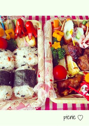 ピクニックお弁当-レシピのメイン写真