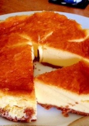 空き缶で！ベイクドチーズケーキ-レシピのメイン写真