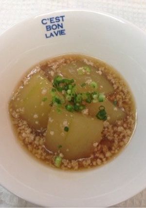 ☆冬瓜の含め煮あんかけ☆-レシピのメイン写真