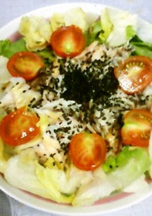 サバと野菜の冷ラーメンサラダ-レシピのメイン写真