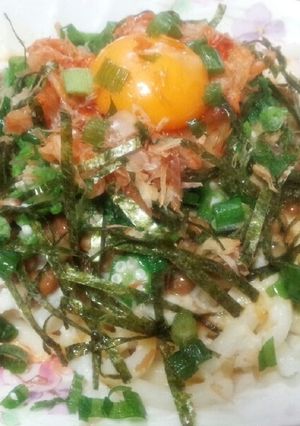 簡単！トリプルねばねば♪さっぱりうどん♡-レシピのメイン写真