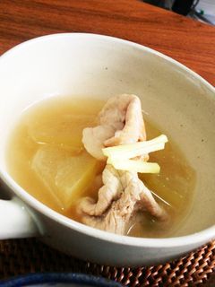 冬瓜と豚肉の煮物-レシピのメイン写真