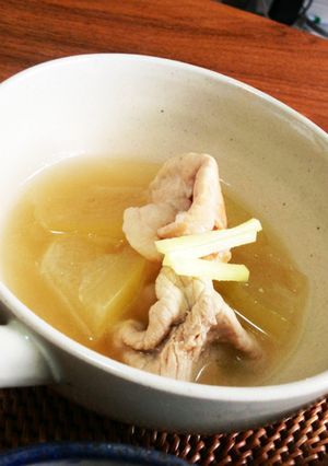 冬瓜と豚肉の煮物-レシピのメイン写真