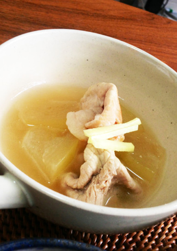 冬瓜と豚肉の煮物-レシピのメイン写真