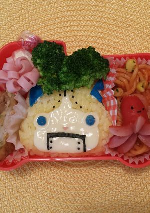 妖怪ウォッチキャラ弁 ゴルニャン-レシピのメイン写真
