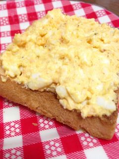 簡単♡卵サンドの具♡マヨカレー風味-レシピのメイン写真