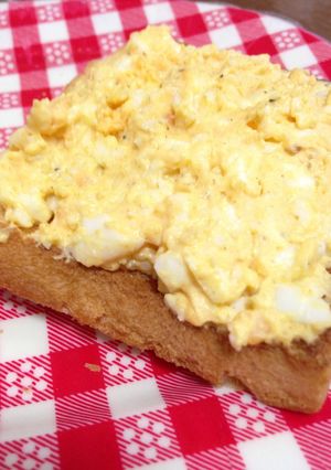 簡単♡卵サンドの具♡マヨカレー風味-レシピのメイン写真