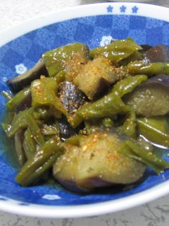 なすとピーマンの炒め煮-レシピのメイン写真