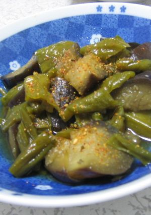 なすとピーマンの炒め煮-レシピのメイン写真