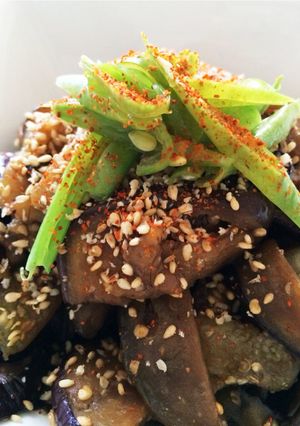 たくさん食べれちゃう♡ナスのきんぴら-レシピのメイン写真