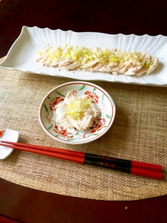 しっとり鶏むね肉の香味ねぎダレ-レシピのメイン写真