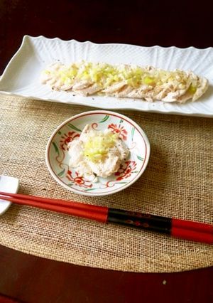 しっとり鶏むね肉の香味ねぎダレ-レシピのメイン写真
