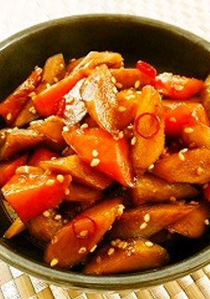 ★しっかり歯ごたえ！きんぴらごぼう★-レシピのメイン写真