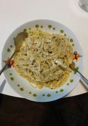 生姜入りクリームパスタ-レシピのメイン写真