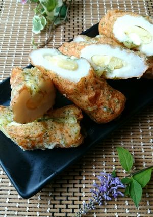 おつまみに☆ポテサラチーズ磯辺揚げ★-レシピのメイン写真