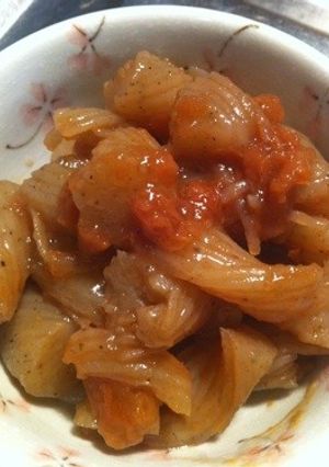 蒟蒻の梅煮-レシピのメイン写真