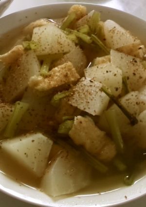 蕪とお揚げの煮物-レシピのメイン写真