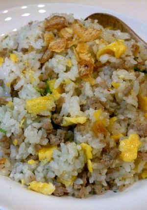 合挽き肉でガーリックチャーハン☆-レシピのメイン写真
