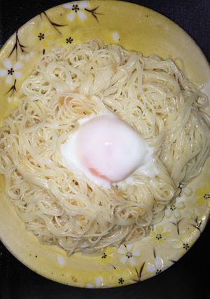 タラコ素麺-レシピのメイン写真