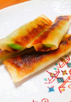 ☆枝豆 マッシュポテト春巻き☆-レシピのメイン写真