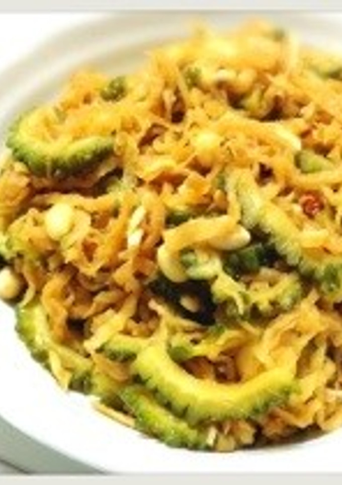 切り干し大根とゴーヤの煮物-レシピのメイン写真