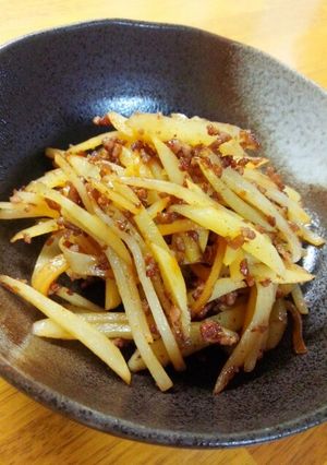 ダシダ万歳♪じゃがいも炒め-レシピのメイン写真