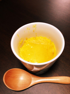 レンジでチン♪カボチャプリン風デザート-レシピのメイン写真