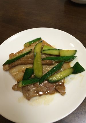 豚肉ときゅうりの吉田ソース炒め-レシピのメイン写真