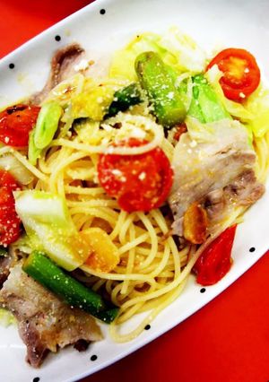 簡単！夏バテ解消 野菜たっぷりパスタ-レシピのメイン写真