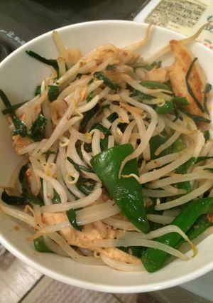 コンビニ&糖質制限 野菜炒め-レシピのメイン写真