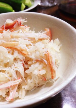 めんつゆで黄金比かに飯-レシピのメイン写真