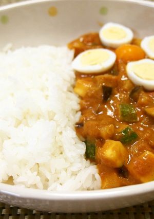 フライパン1つで☆夏野菜のキーマ風カレー-レシピのメイン写真