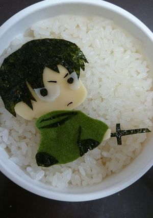 進撃の巨人☆キャラ弁(リヴァイ)-レシピのメイン写真