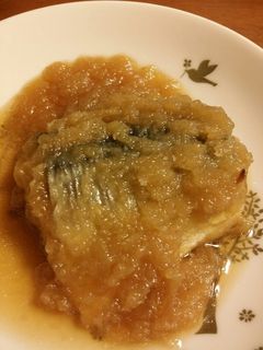 さばのみぞれ煮-レシピのメイン写真