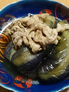ナスと豚肉のアッサリ生姜煮-レシピのメイン写真