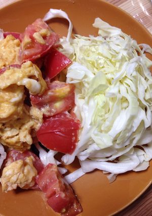 トマトとチーズと卵焼き-レシピのメイン写真