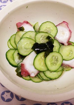 酸っぱさ控えめ タコときゅうりの酢の物-レシピのメイン写真