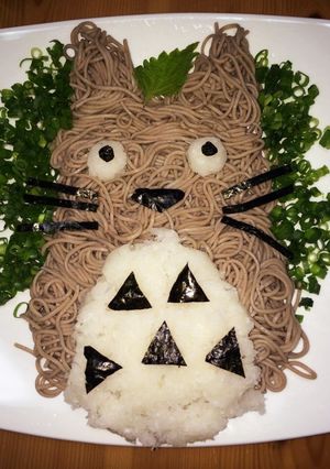 簡単！誰もが知ってるキャラでお蕎麦-レシピのメイン写真