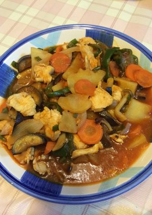 野菜たっぷりトマトジュース煮-レシピのメイン写真