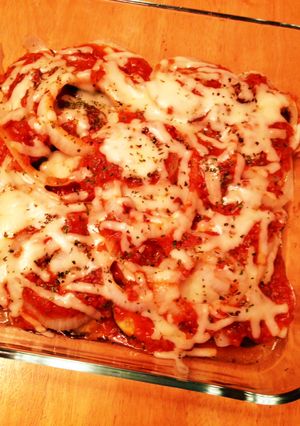 インスタントミートソースでラザニア風？-レシピのメイン写真