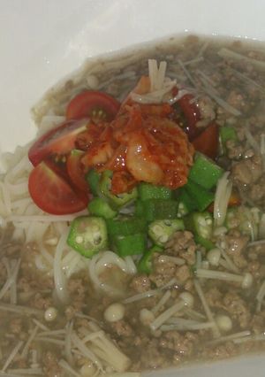 野菜たくさん♪あんかけ素麺-レシピのメイン写真