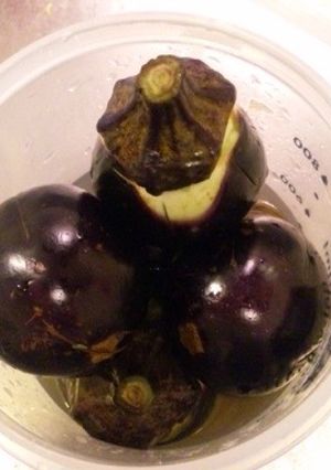 甘酢ピクルス◇ころんと丸茄子そのまんま-レシピのメイン写真