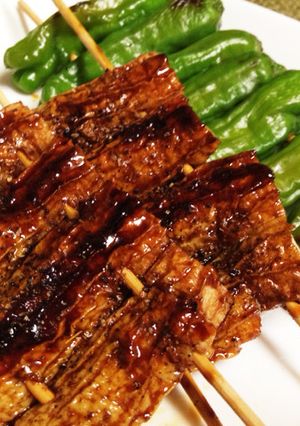 おつまみ〜♪ししとうとちくわのいかだ焼き-レシピのメイン写真