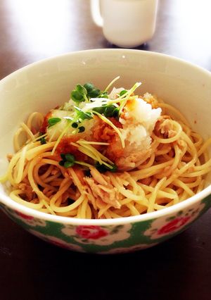 簡単！ツナと大根おろしのパスタ-レシピのメイン写真