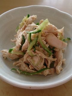 むね肉のバンバンジー風和え物-レシピのメイン写真