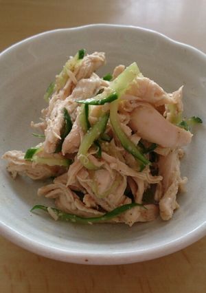 むね肉のバンバンジー風和え物-レシピのメイン写真