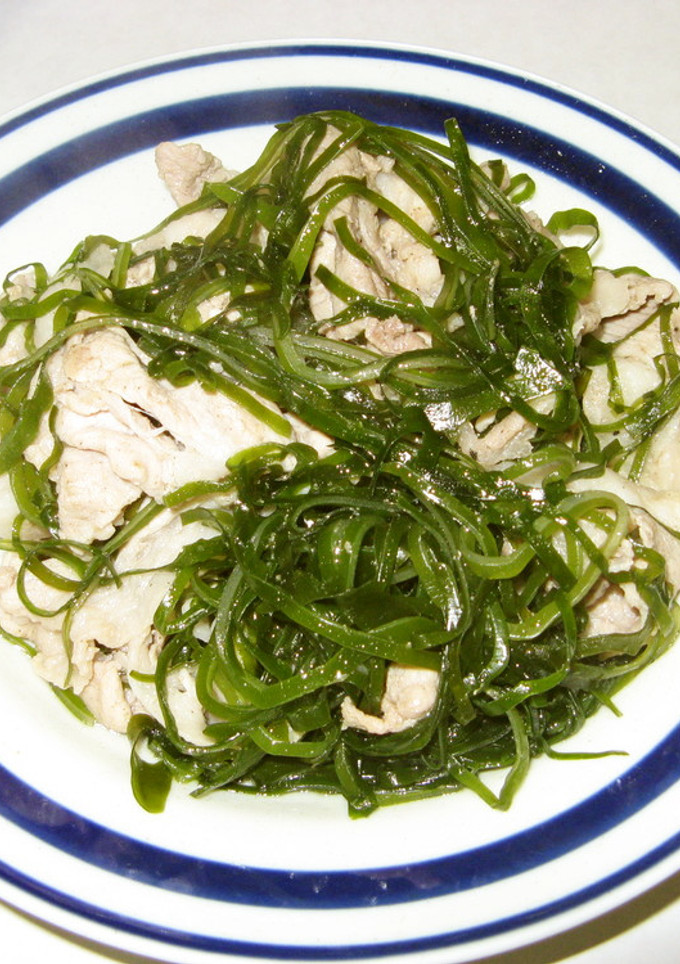 豚こま切れ肉と切りコンブの炒め煮-レシピのメイン写真
